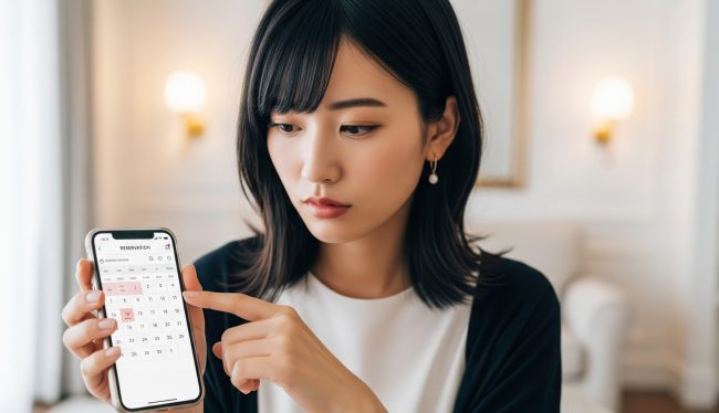 diorカフェの予約方法と注意点